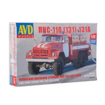PNS-110 (131) fire pump engine, 1/72 (AVD Models)