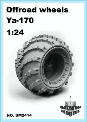 YA-170 Rädersatz (x6), 1/24