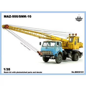 SMK-10 crane 1/35 resin model kit by Balaton Modell 