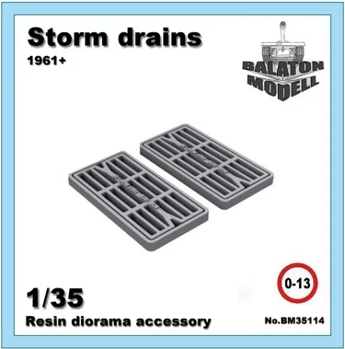 Regenwasserkanäle, 1961+