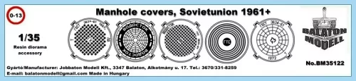 Kanaldeckel, 1961+