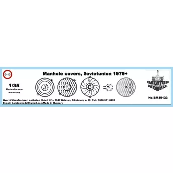 Kanaldeckel, 1979+