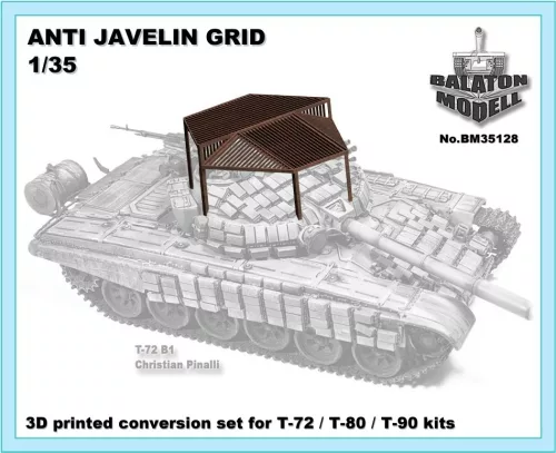 Javelin-Abwehrgitter für T-72/T-80 Bausätze, 1/35