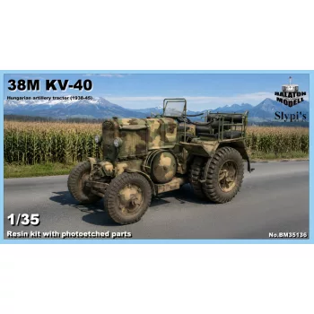 38M KV-40 1/35 resin model kit by Balaton Modell