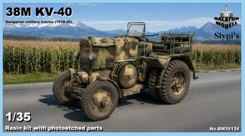 38M KV-40 Ungarischer Artillerieschlepper, 2. Weltkrieg, 1/35