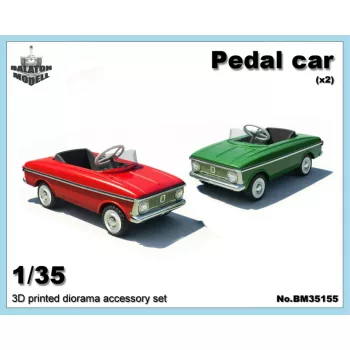 Moskwitsch-Spielzeug-Tretauto, 1/35 (2 Stk. pro Set)