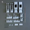 Moskwitsch-Spielzeug-Tretauto, 1/35 (2 Stk. pro Set)