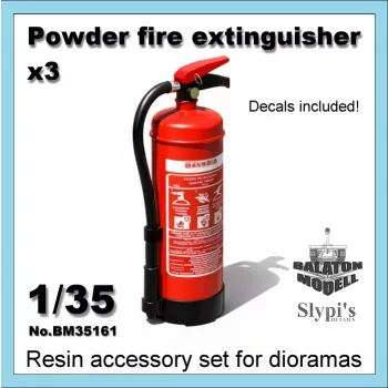 Powder Fire Extinguisher (x3), 1/35