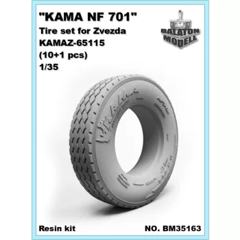 KAMA NF-701 tire set for Zvezda Kamaz 65115 kit, 1/35
