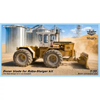 Rába-Steiger dozer blade 1/35 resin model kit by Balaton Modell 