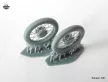 Speichenräder für Simson S51 kit, 1/35 (2st)
