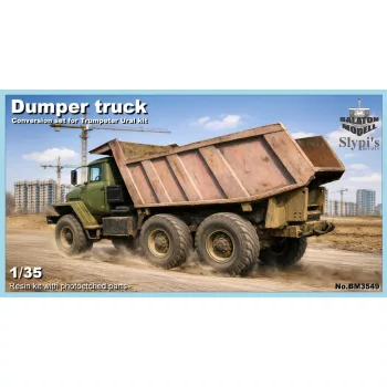 Dumper truck conversion set for Trumpeter Ural kit, 1/35