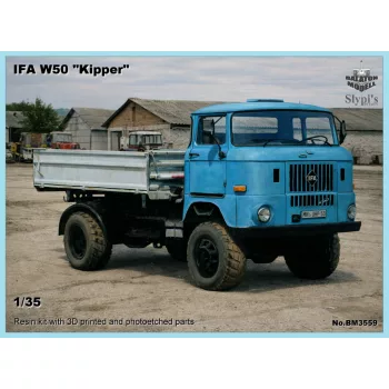 IFA W50 kipper 1/35 resin model kit by Balaton Modell