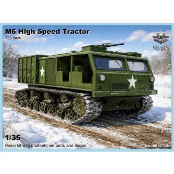 M6 Artillerie-Traktor (harzkette T73 weltkrieg 2), 1/35