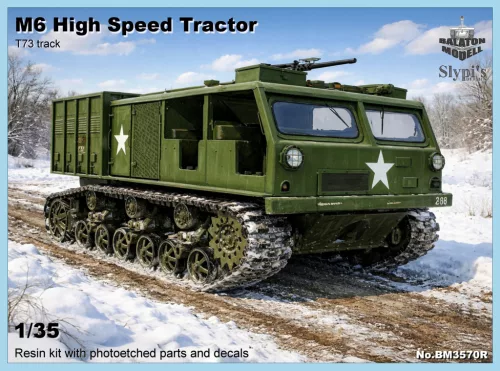 M6 Artillerie-Traktor (harzkette T73 weltkrieg 2), 1/35