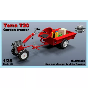 Terra T20, garden tractor, 1/35