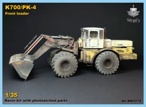 K-700/PK-4 Sowjetische frontlader, Resin-Modellbausatz, 1/35