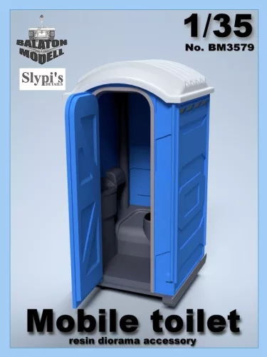 Mobile Toilettenkabine, 1/35