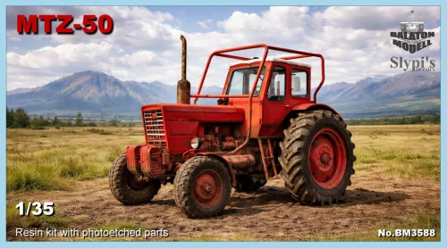 MTZ-50 traktor, 1/35