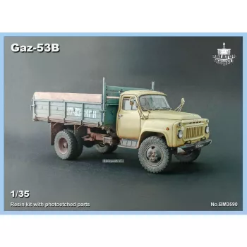 Gaz-53B, Sowjetischer LKW, Resin-Modellbausatz, 1/35