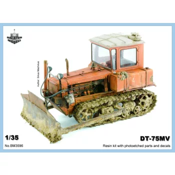 DT-75MV Soviet bulldozer,  resin model kit, 1/35