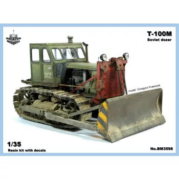 T-100M 1/35 resin model kit by Balaton Modell