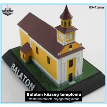 Kirche am Plattensee, 1:400