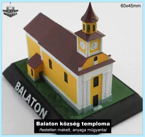 Kirche am Plattensee, 1:400