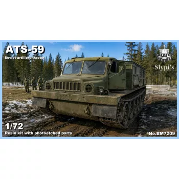 ATS-59 artillery tractor,  early version