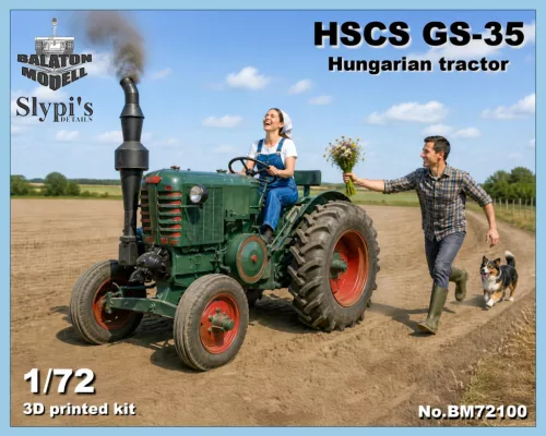 HSCS GS-35 Traktor, 1/72