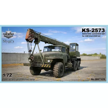 KS-2573 Kran für ICM Ural-4320 Bausatz, 1/72