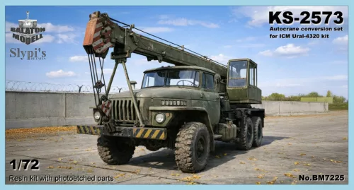 KS-2573 Kran für ICM Ural-4320 Bausatz, 1/72