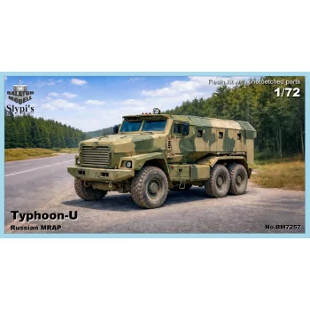   Typhoon-U, Russischer militär MRAP, Resin-Modellbausatz, 1/72
