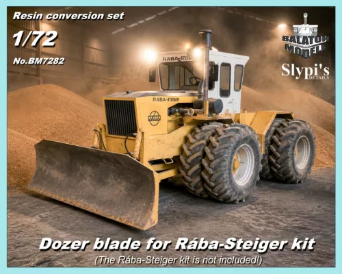 Planierraupen-Umrüstsatz für Rába-Steiger-Bausatz, 1/72