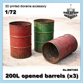 200L opened barrels (x3)
