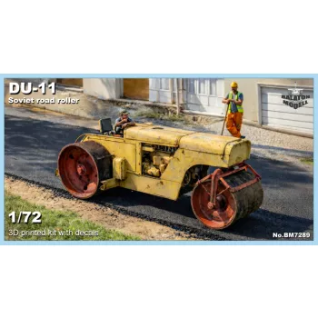 DU-11 road roller, 1/72