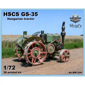 HSCS GS-35 tractor with metal wheels 1/72