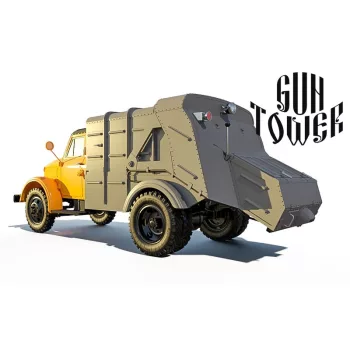 GT Soviet garbage truck Kit 1 (51), 1/35 (Guntower Models)