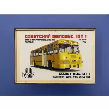 GT LiAZ-677m Soviet bus, 1/35 (Gun Tower Models)