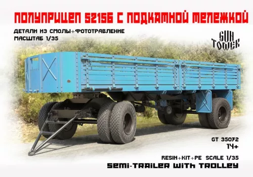 Sattelauflieger 5215B mit Trolley, 1/35