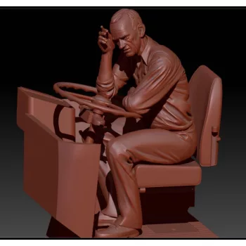 GT Bus driver, 1/35 (Gun Tower Models)