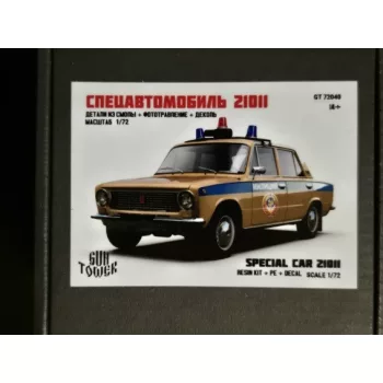 Lada 21011 polizei, 1/72