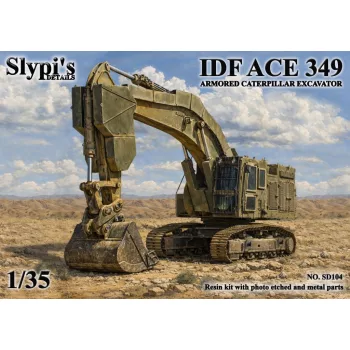 IDF ACE 349 excavator, 1/35