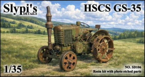 HSCS GS-35, 1/35 (metallräder)
