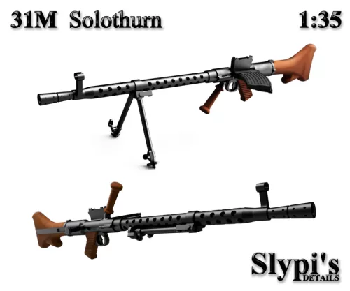 31M Solothurn, leichtes Maschinengewehr, 1/35