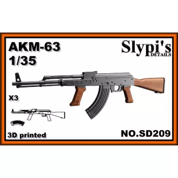 AKM-63 assault rifle, 1/35