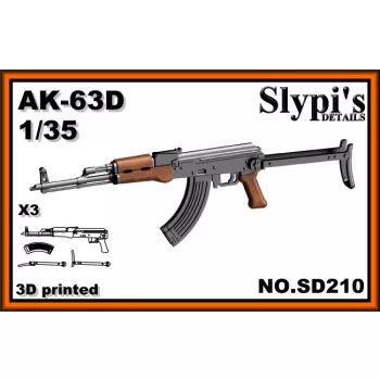 AK-63D assault rifle, 1/35
