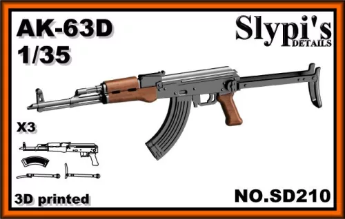 AK-63D, sturmgewehr, 1/35